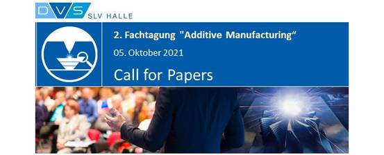 Banner SLV_FT Additive Manufakturing Call for Papers